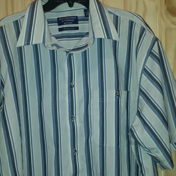 Men's Roundtree & Yorke Big Man Wrinkle Free - Picture 2 of 4